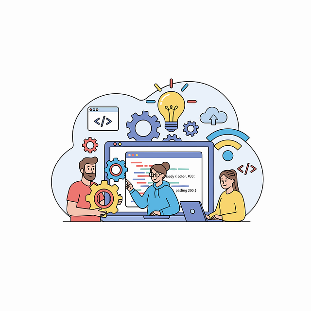 Website speed optimisation illustration